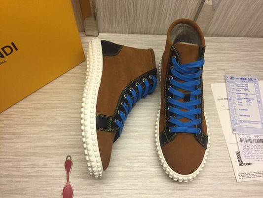 Fendi High-Top Fashion Men Shoes--006